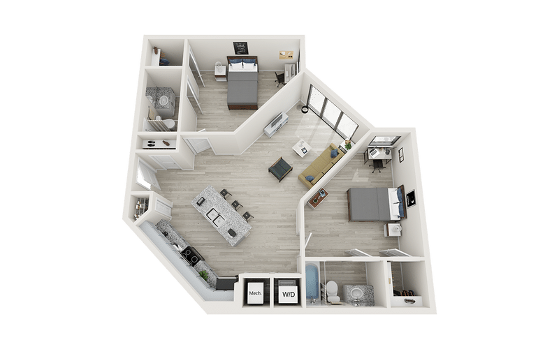 2x2 the nest at university center apartments in rock hill south carolina sc near winthrop university